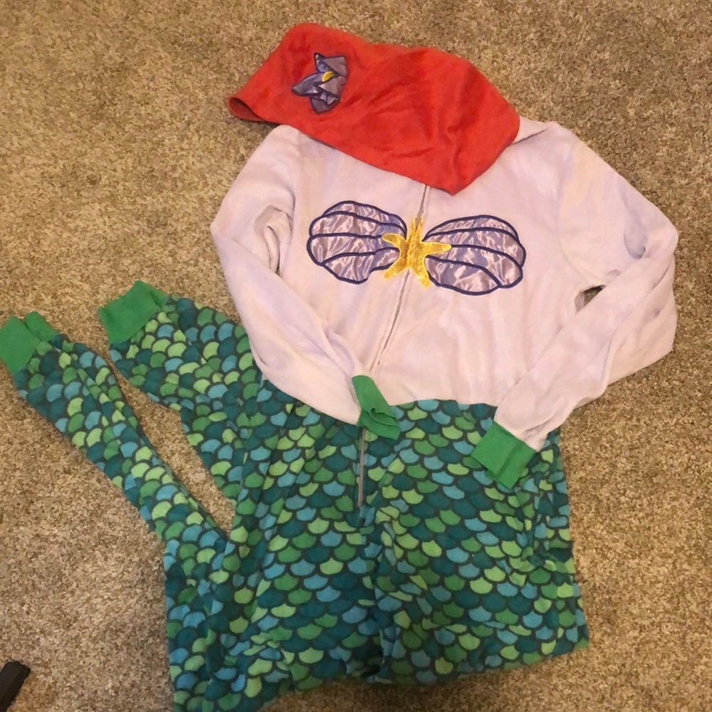 Little Mermaid Onesie pjs